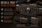 💀 OLD FUCKERS CLUBTM Skull Bracelet – A Badge for Men Who’ve Earned Every Scar & Story