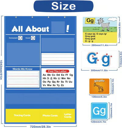 Alphabet Learning Pocket Chart